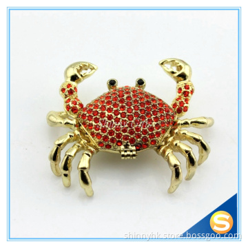 Crab Shape Diamond Gift Box